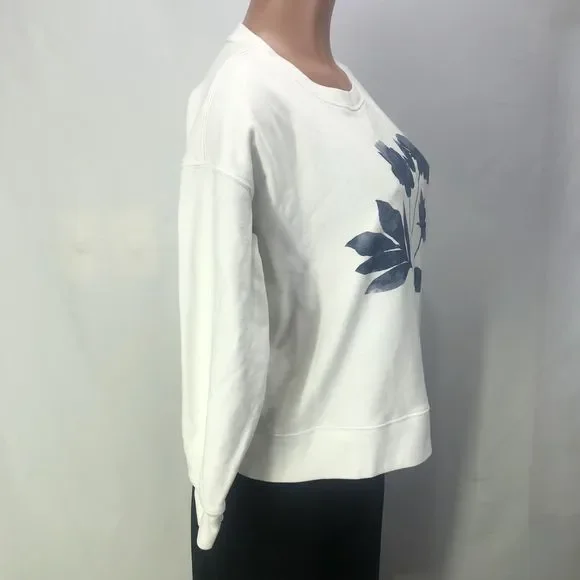 J.Crew Sweater White Knit Cotton Crew Women's XSMALL White - Picture 8 of 15